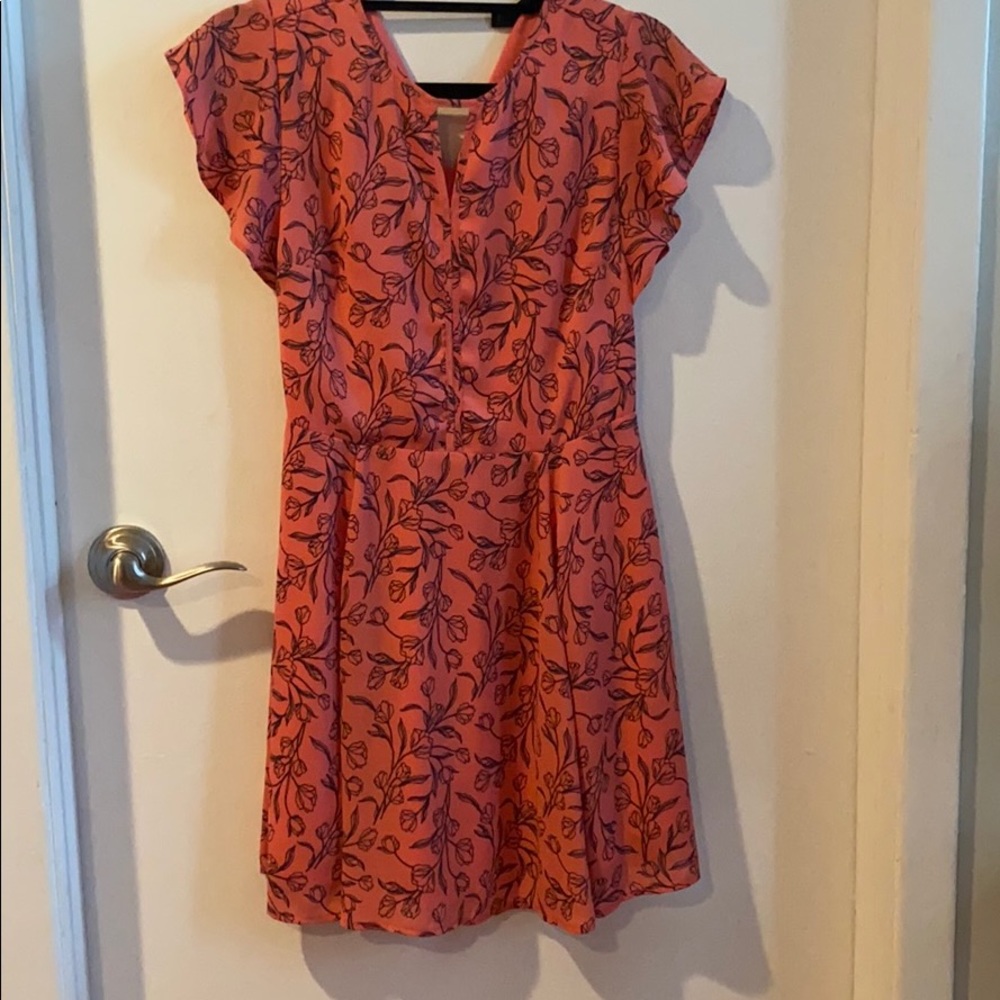 Pink cocktail dress